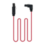 Nanocable Cable SATA Datos Acodado con Anclajes 0,5m Rojo